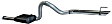 17215 Cat-Back Exhaust System, 4.6L, 8Cyl, Made of Aluminized Steel, American Thunder Series