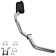 17229 Cat-Back Exhaust System, Made of Aluminized Steel, Force II Series