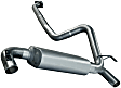 17233 Cat-Back Exhaust System, Made of Aluminized Steel, American Thunder Series
