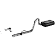17272 Cat-Back Exhaust System, 4.0L, 6Cyl, Made of Aluminized Steel, Force II Series