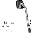 17272 Cat-Back Exhaust System, 4.0L, 6Cyl, Made of Aluminized Steel, Force II Series