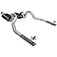 17275 Cat-Back Exhaust System, Made of Aluminized Steel, Force II Series