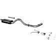 17278 Cat-Back Exhaust System, Made of Aluminized Steel, Force II Series