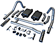 17281 Header-Back Exhaust System, Made of Aluminized Steel, American Thunder Series