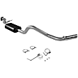 2007 GMC Sierra 1500 Classic - Force II Series Cat-Back, Exhaust System, 5.3L 8Cyl, Made of Aluminized Steel