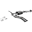 17392 Cat-Back Exhaust System, Made of Aluminized Steel, American Thunder Series