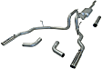 17418 Cat-Back Exhaust System, Made of Aluminized Steel, Super Turbo Series