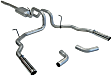 17418 Cat-Back Exhaust System, Made of Aluminized Steel, Super Turbo Series