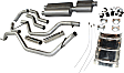 17425 Cat-Back Exhaust System, 4.7L, 8Cyl, Made of Aluminized Steel, American Thunder Series