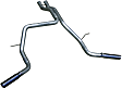 17430 Cat-Back Exhaust System, Made of Aluminized Steel, American Thunder Series