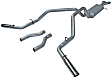 17468 Cat-Back Exhaust System, 5.7L, 8Cyl, Made of Aluminized Steel, American Thunder Series