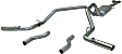 17470 Cat-Back Exhaust System, 5.7L, 8Cyl, Made of Aluminized Steel, American Thunder Series