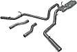 17476 Cat-Back Exhaust System, Made of Aluminized Steel, American Thunder Series