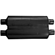 524554 Super 50 Muffler - 2.25 Dual In / 2.25 Dual Out - Mild Sound