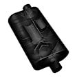 525552 Super 50 Muffler - 2.50 Center In, 2.25 Dual Out - Mild Sound