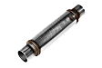 71416 Universal, Muffler Brushed FlowFX Series