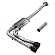 717785 Cat-Back Exhaust System, Made of Stainless Steel, FlowFX Series