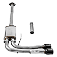717785 Cat-Back Exhaust System, Made of Stainless Steel, FlowFX Series