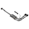 717785 Cat-Back Exhaust System, Made of Stainless Steel, FlowFX Series