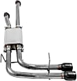 717786 Cat-Back Exhaust System, Made of Stainless Steel, FlowFX Series