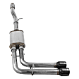 717787 Cat-Back Exhaust System, Made of Stainless Steel, FlowFX Series