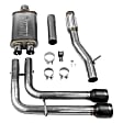 717787 Cat-Back Exhaust System, Made of Stainless Steel, FlowFX Series
