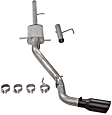 717874 Cat-Back Exhaust System, Made of Stainless Steel, FlowFX Series
