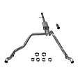 717890 Cat-Back Exhaust System, 6.2L, 8Cyl, Made of Stainless Steel, FlowFX Series