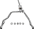717894 Cat-Back Exhaust System, 5.3L, 8Cyl, Made of Stainless Steel, FlowFX Series