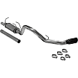 717943 Cat-Back Exhaust System, Made of Stainless Steel, FlowFX Series