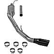 717943 Cat-Back Exhaust System, Made of Stainless Steel, FlowFX Series