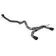 718122 Cat-Back Exhaust System, Made of Stainless Steel, FlowFX Series