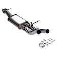 718195 Muffler, Silver, 3.0L, 6Cyl, FlowFX Series