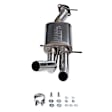 718195 Muffler, Silver, 3.0L, 6Cyl, FlowFX Series
