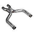 81106 X-Pipe Stainless Steel Exhaust Pipe
