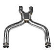 81106 X-Pipe Stainless Steel Exhaust Pipe
