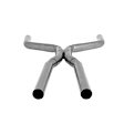 815932 Universal, X-Pipe Stainless Steel Exhaust Pipe Scavenger Series