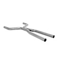815933 Universal, X-Pipe Stainless Steel Exhaust Pipe Scavenger Series