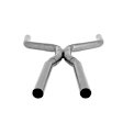 815933 Universal, X-Pipe Stainless Steel Exhaust Pipe Scavenger Series