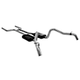 817129 Header-Back Exhaust System, Made of Stainless Steel, American Thunder Series