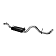 817166 Cat-Back Exhaust System, 5.7L, 8Cyl, Made of Stainless Steel, Force II Series
