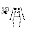 817174 Header-Back Exhaust System, Made of Stainless Steel, American Thunder Series