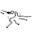 817417 Cat-Back Exhaust System, Made of Stainless Steel, American Thunder Series
