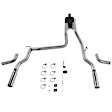 817424 Cat-Back Exhaust System, 4.7L, 8Cyl, Made of Stainless Steel, American Thunder Series