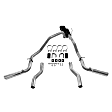 817425 Cat-Back Exhaust System, 4.7L, 8Cyl, Made of Stainless Steel, American Thunder Series