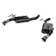 817483 Axle-Back Exhaust System, 3.6L, 6Cyl, Made of Stainless Steel, American Thunder Series