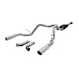817541 Cat-Back Exhaust System, 6.0L, 8Cyl, Made of Stainless Steel, American Thunder Series