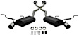 817575 Cat-Back Exhaust System, Made of Stainless Steel, Force II Series