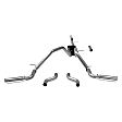 817602 Cat-Back Exhaust System, 6.2L, 8Cyl, Made of Stainless Steel, American Thunder Series