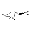 817602 Cat-Back Exhaust System, 6.2L, 8Cyl, Made of Stainless Steel, American Thunder Series